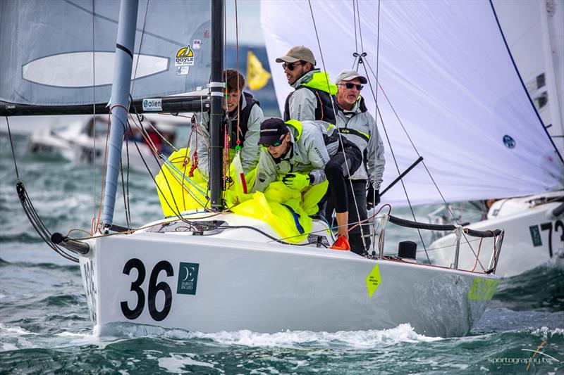 Darwin Escapes 2019 J/70 Worlds at Torbay day 2 - photo © www.Sportography.tv