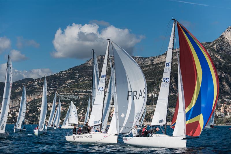 5th Monaco Sportsboat Winter Series photo copyright Isabelle Andrieux taken at Yacht Club de Monaco and featuring the J70 class