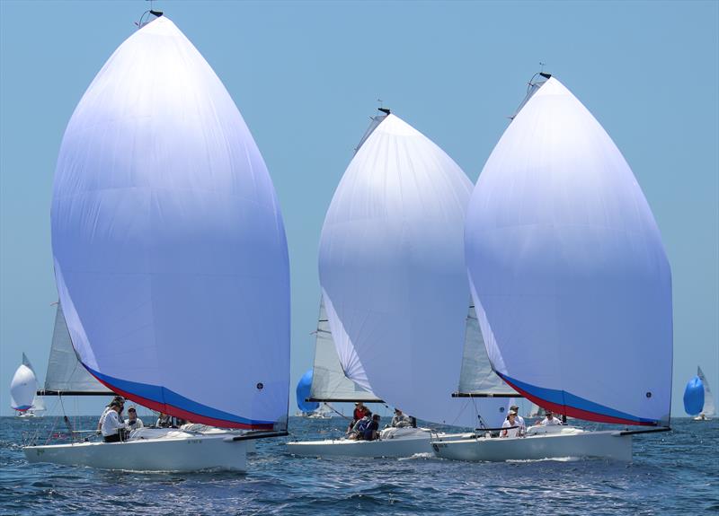 Racecourse action at Cal Race Week - photo © Image courtesy of Joysailing