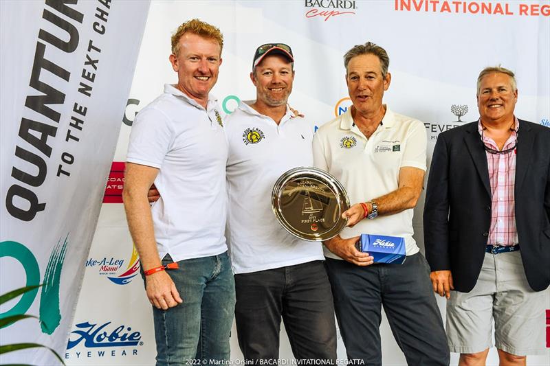 2022 J/70 Winners - Paul Ward/Charlie Cumbley/Elliot Willis/Matt Howard - Bacardi Cup Invitational Regatta 2022 - photo © Martina Orsini