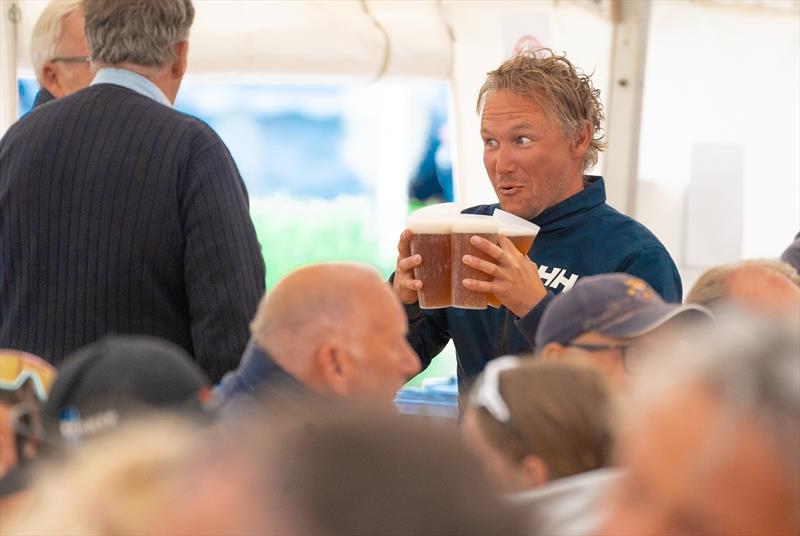 Tuborg proving popular at the J/70 Corinthian Worlds photo copyright Hannah Lee Noll taken at  and featuring the J70 class