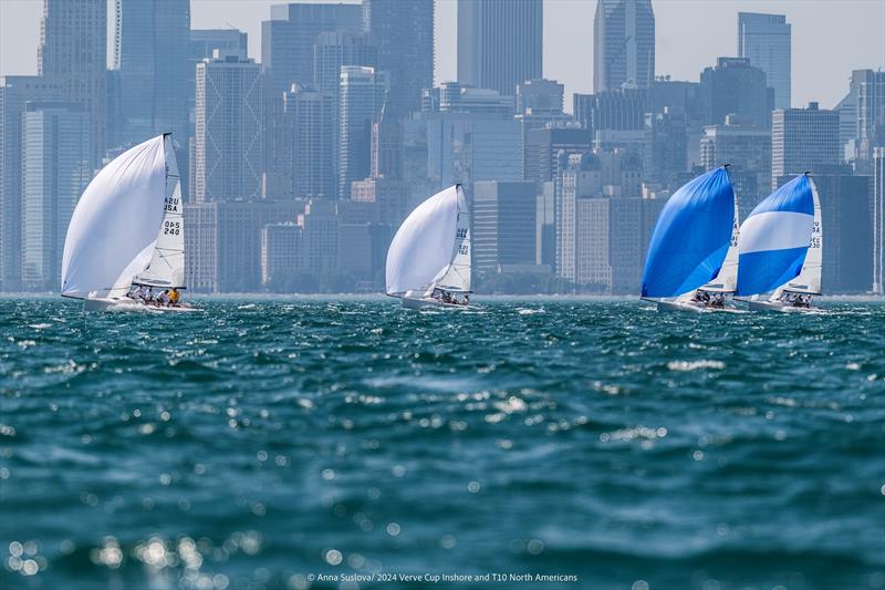 Verve Cup Inshore Regatta photo copyright Anna Suslova taken at Chicago Yacht Club and featuring the J70 class