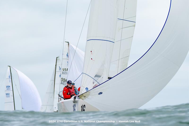 J/70 Corinthian US National Championship 2024 photo copyright Hannah Lee Noll taken at Corinthian Yacht Club of Cape May and featuring the J70 class