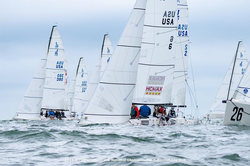 J/70 Corinthian US National Championship 2024 photo copyright Hannah Lee Noll taken at Corinthian Yacht Club of Cape May and featuring the J70 class