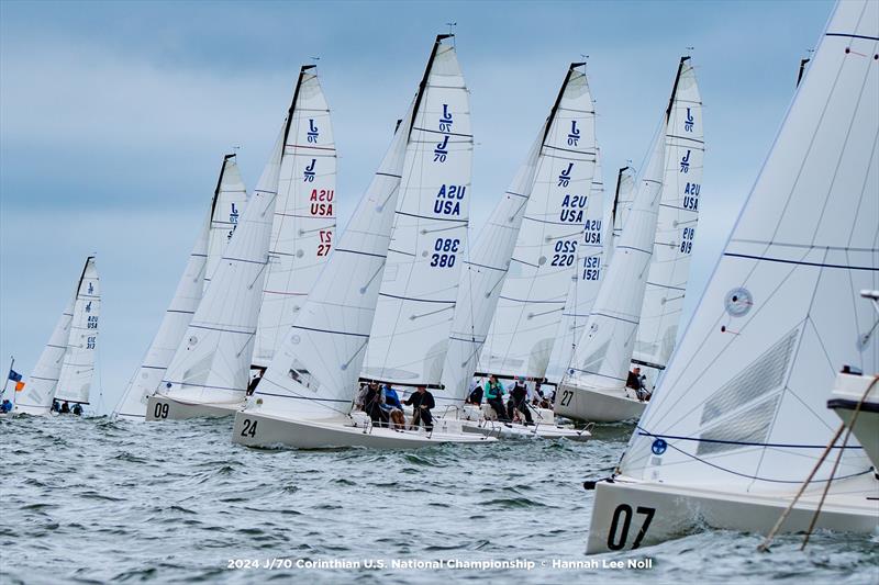 J/70 Corinthian US National Championship 2024 photo copyright Hannah Lee Noll taken at Corinthian Yacht Club of Cape May and featuring the J70 class