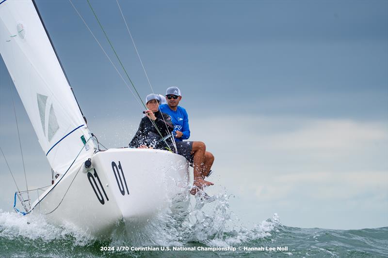 J/70 Corinthian US National Championship 2024 - photo © Hannah Lee Noll