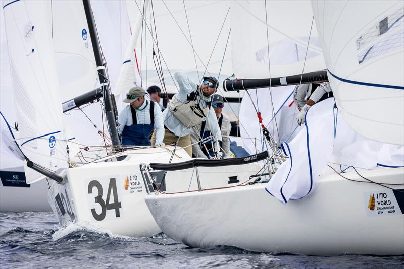 Yonder (USA) on day 2 of the Sandberg Estates J/70 Worlds in Palma - photo © SailingShots by María Muiña