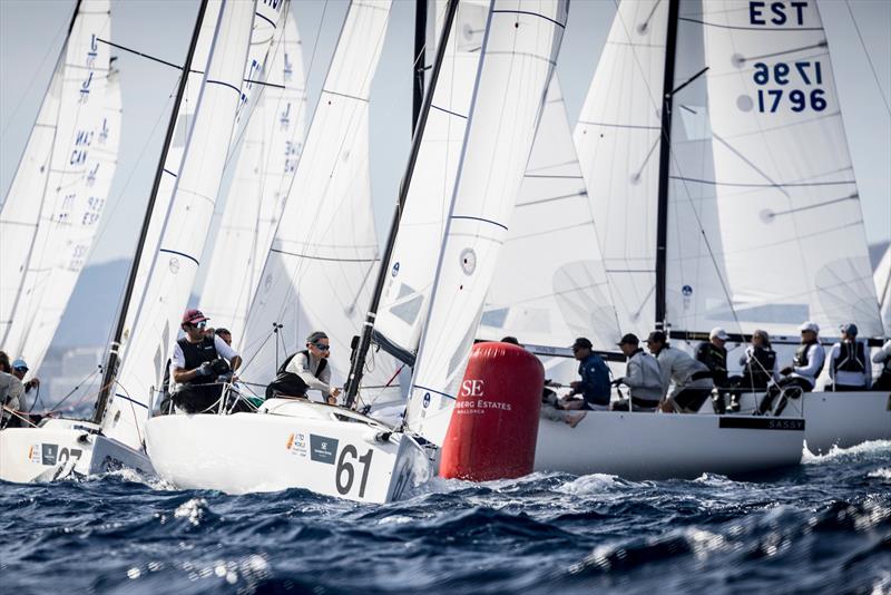 Noticia (ESP) on day 3 of the Sandberg Estates J/70 Worlds in Palma photo copyright SailingShots by María Muiña taken at Real Club Náutico de Palma and featuring the J70 class