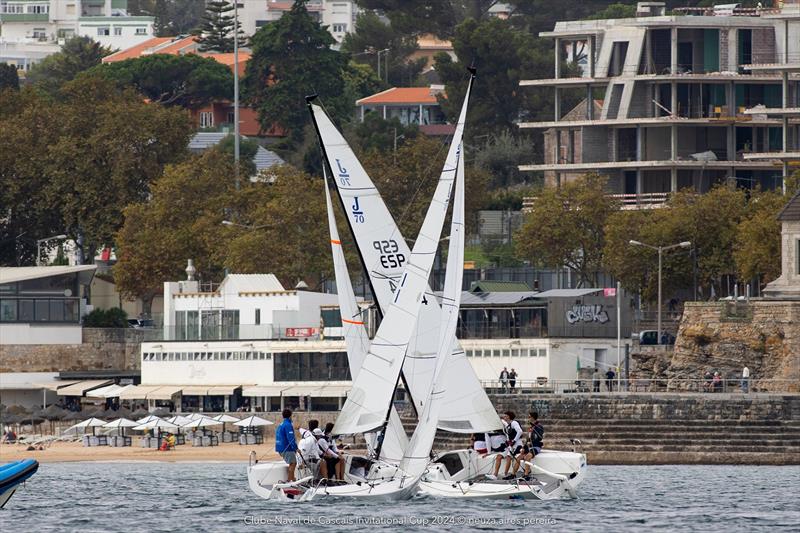 2024 Invitational Cup photo copyright Neuza Aires Pereira taken at Clube Naval de Cascais and featuring the J70 class