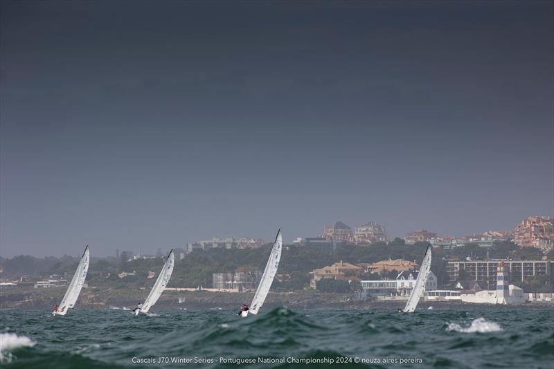 Cascais J70 Winter Series - Portuguese National Championship photo copyright Neuza Aires Pereira taken at Clube Naval de Cascais and featuring the J70 class