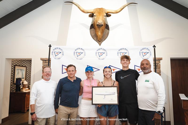 2024 J/70 US National Championship photo copyright Hannah Lee Noll taken at Fort Worth Boat Club and featuring the J70 class