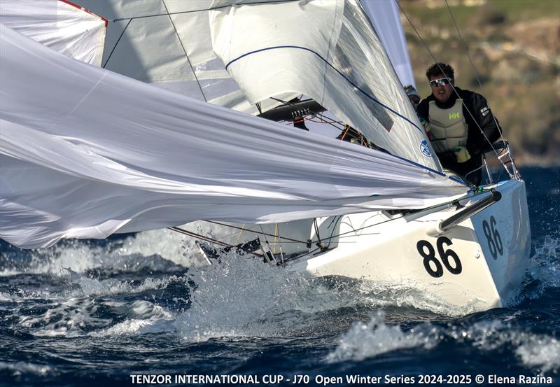 Tenzor International Cup – J/70 Open Winter Series 2024-2025 Day 1 - photo © Elena Razina