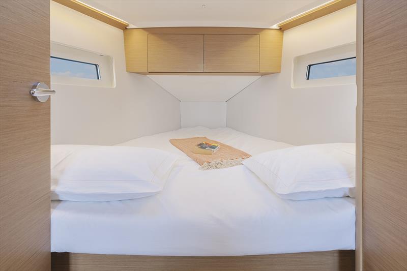 Jeanneau Sun Odyssey 350 - For'ard Cabin photo copyright Antoine Guillou taken at  and featuring the Jeanneau class