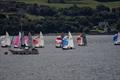 Kestrel Nationals 2024 at Royal Tay - Intense work on the committee boat as boats finish in close proximity © Hood