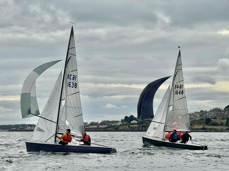 Kestrel Nationals 2024 at Royal Tay - First 1638 Worsley and Harper and  Second 1648 Murdoch and Scott-Brown - photo © Le Mare