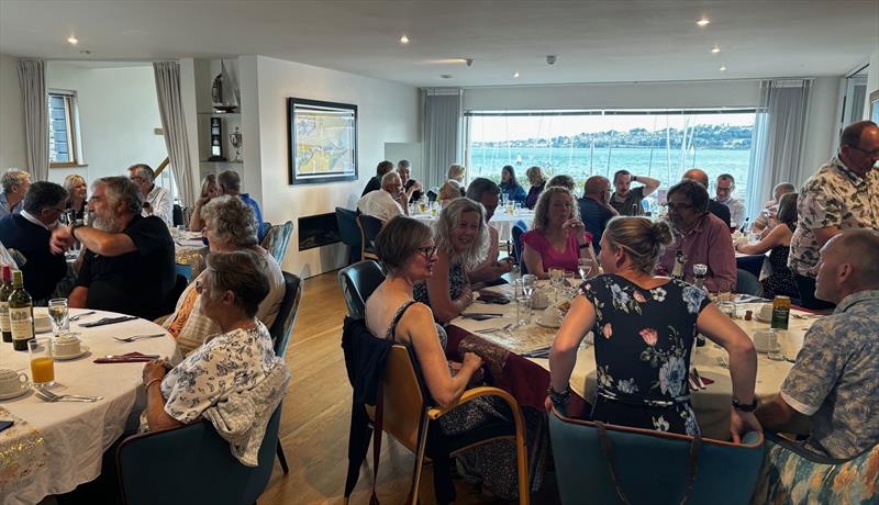 Kestrel Nationals 2024 at Royal Tay - Championship dinner in the splendid new Royal Tay Yacht Club premises - photo © Bremner