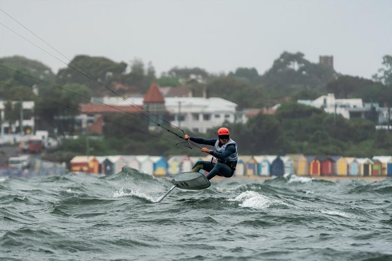 Oscar Timm on the final day of Sail Melbourne 2023 - photo © Beau Outteridge