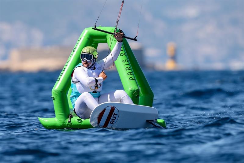 Valentin Bontus (AUT) Men's Kite – Recently crowned inaugural Men's Kite Olympic Champion at Paris 2024 - photo © World Sailing