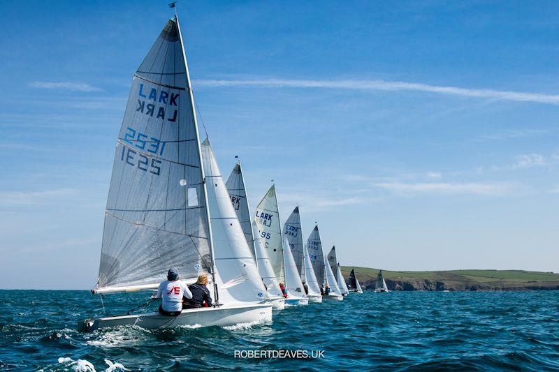 Musto Lark Nationals 2021 at Rock - photo © Robert Deaves / www.robertdeaves.uk