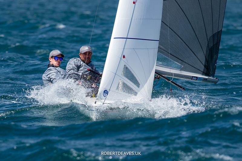 Musto Lark National Championships at Weymouth day 1 - photo © Robert Deaves / www.robertdeaves.uk