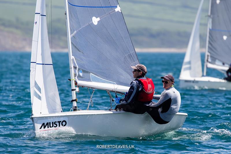 Musto Lark National Championships at Weymouth day 4 - photo © Robert Deaves / www.robertdeaves.uk