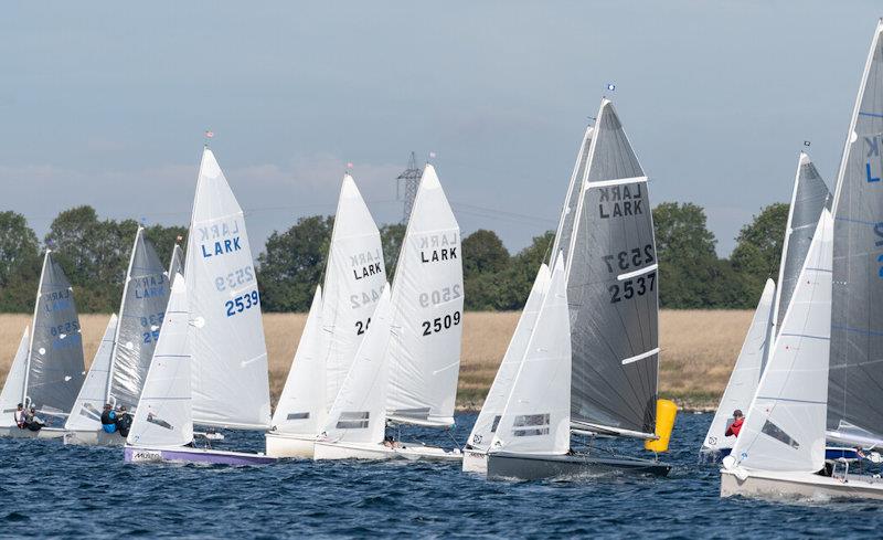 Craftinsure Lark Inland Championship at Grafham photo copyright Paul Sanwell / OPP taken at Grafham Water Sailing Club and featuring the Lark class