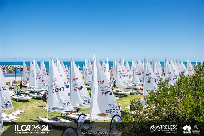 2024 ILCA 7 Men World Championship Day 3 - photo © Jack Fletcher / Down Under Sail