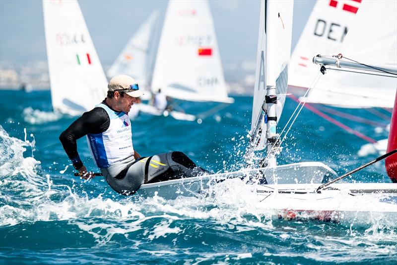 US Sailing Team at the 2024 Trofeo Princesa Sofía - Day 3 photo copyright Allison Chenard taken at Real Club Náutico de Palma and featuring the ILCA 7 class