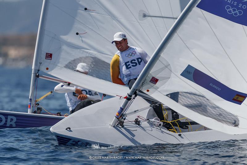 ILCA 7 - Olympic training - Marseille - Paris2024 Olympic Regatta - July 25, 2024 - photo © Gilles Martin-Raget