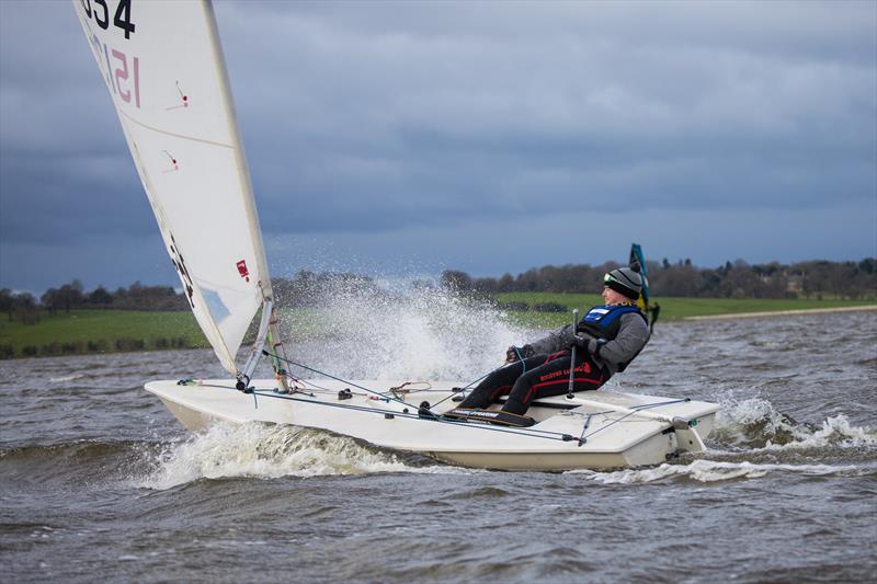 Blithfield Barrel week 2 was nearly cancelled due to Storm Darragh photo copyright Phil Silver taken at Blithfield Sailing Club and featuring the ILCA 7 class