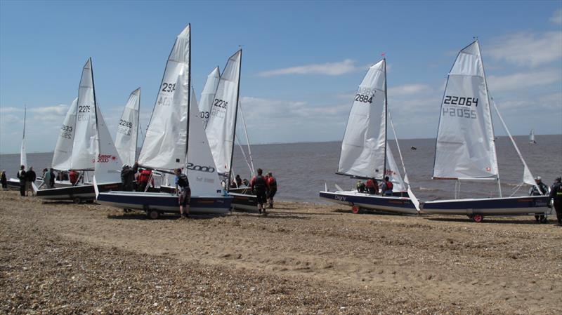 Crewsaver 2000 Millennium Series at Snettisham Beach photo copyright James Macgregor taken at Snettisham Beach Sailing Club and featuring the 2000 class