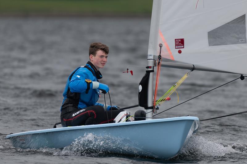 Kieran Vanhoutte was second overall at the Cambridgeshire Youth League event at Grafham Water SC photo copyright Paul Sanwell / OPP taken at Grafham Water Sailing Club and featuring the ILCA 4 class