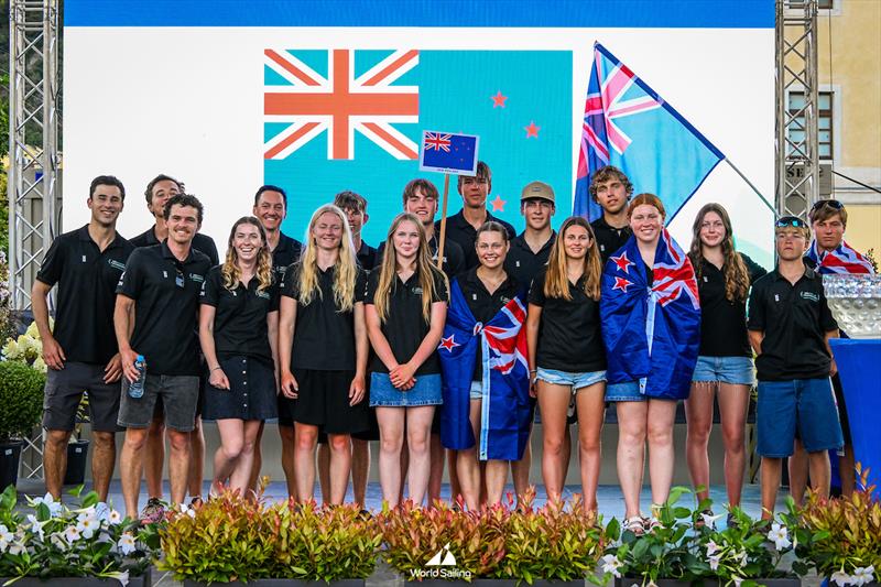 NZ Youth Team - NZL - 2024 Youth World Sailing Championships - Lake Garda - Italy - July 2024 - photo © Martina Orsini