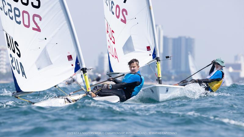 2023 ILCA 6 Masters Worlds Day 3 - photo © Matias Capizzano / www.capizzano.com