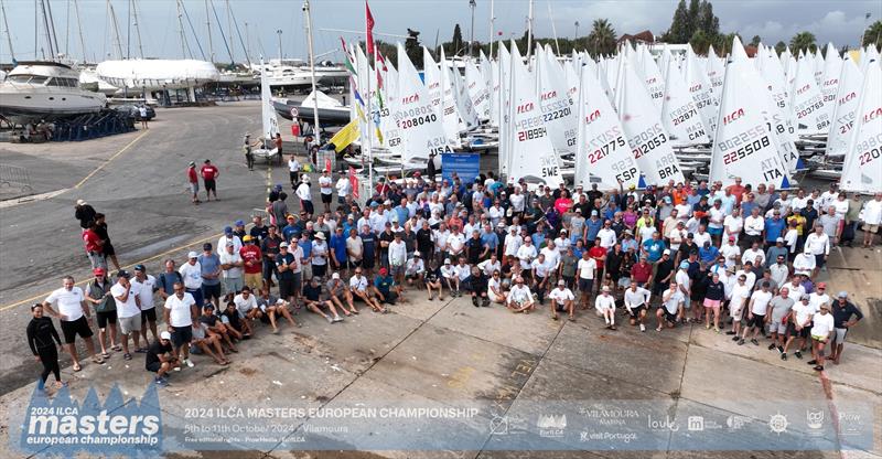 ILCA Masters Europeans at Vilamoura, Portugal Day 4 photo copyright Thom Touw / Prow Media taken at Vilamoura Sailing and featuring the ILCA 6 class