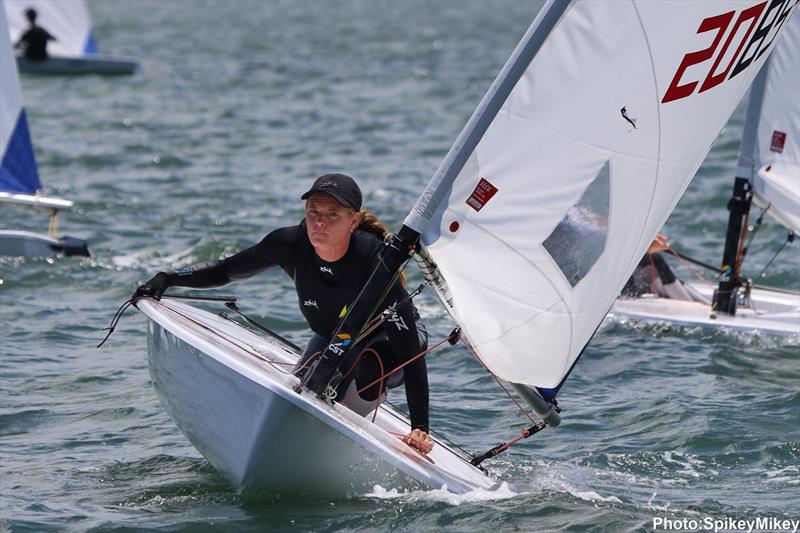 Mara Stransky during Sail Brisbane 2024 photo copyright Mike Middleton taken at Royal Queensland Yacht Squadron and featuring the ILCA 6 class