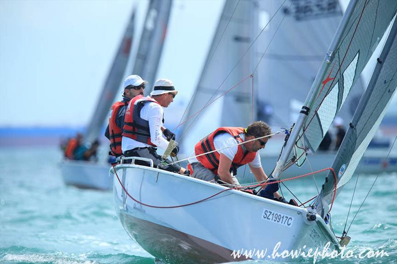 SB20 Asian Grand Slam & Asia Pacific Championships day 1 photo copyright Howie Choo / www.howiephoto.com taken at  and featuring the SB20 class