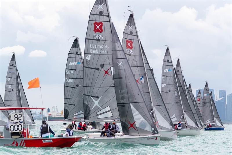 SB20 racing in Singapore - photo © Donovan Ho