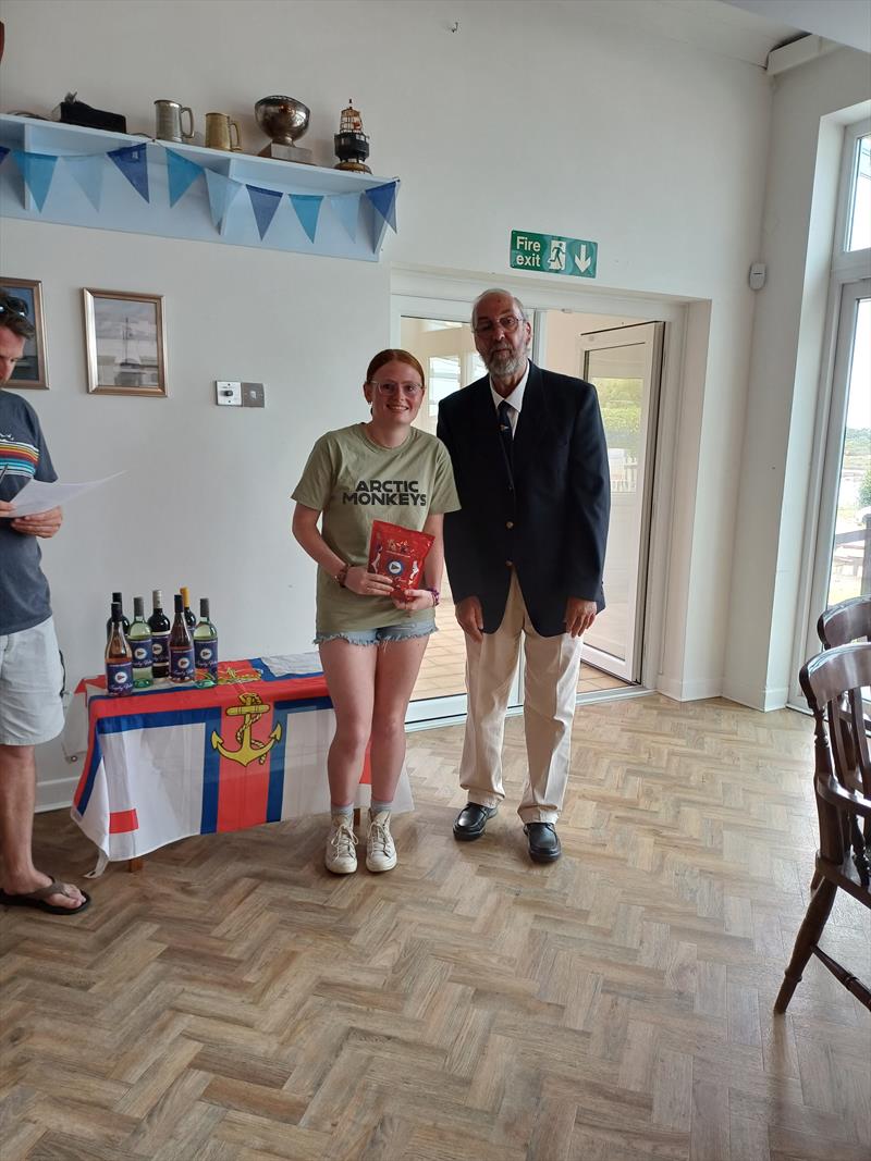 Rosie Gore 1st Junior in the Lightning Southern Championship photo copyright Caroline Hollier taken at Up River Yacht Club and featuring the Lightning 368 class