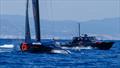 Lloyd Stevenson Boatbuilders built Catalyst chase boats for INEOS Britannia and Alinghi Red Bull Racing - Barcelona - April 24, 2024 © Ugo Fonolla / America's Cup