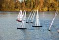 Brass Monkey Christmas race at Abbey Meads - Oliver 139 made a perfect port tack start crossing all the starboard tack boats (the importance of being at the front of the grid comes from his go-karting!) © Roger Stollery