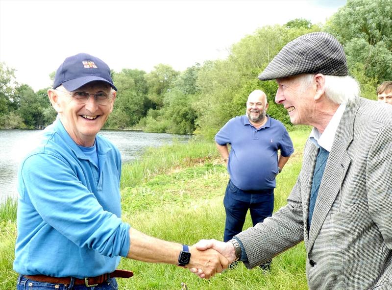 GAMES 6 Nylet RM Challenge Trophy Prize Giving photo copyright Jimmy Forrester taken at Guildford Model Yacht Club and featuring the Marblehead class