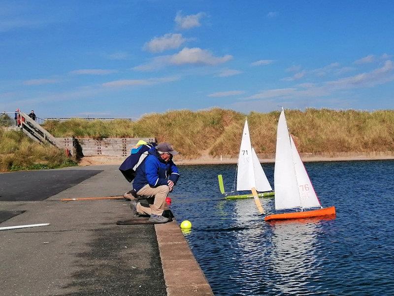 Flora Cup for Marblehead Vane boats at Fleetwood photo copyright Tony Wilson taken at Fleetwood Model Yacht Club and featuring the Marblehead class