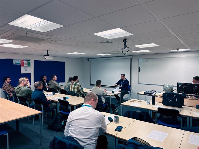 In the classroom - photo © West Nautical