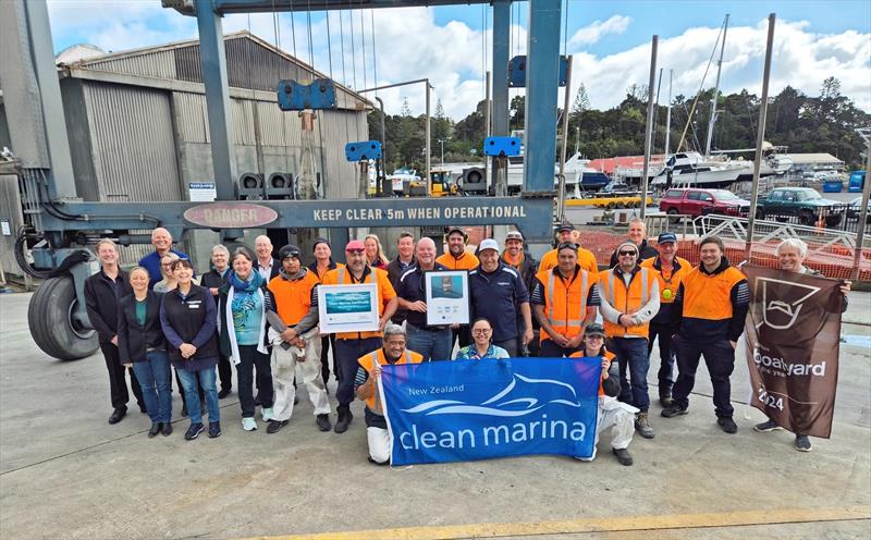 Boatyard of the Year 2024 award photo copyright NZMOA taken at  and featuring the Marine Industry class