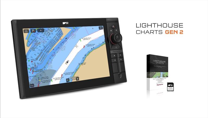 Raymarine releases next generation LightHouse Charts photo copyright Raymarine taken at  and featuring the Marine Industry class