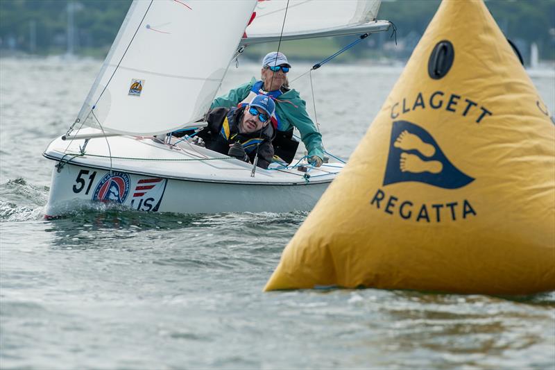 Martin 16 sailors Gary Pierce and Jeff Long - C. Thomas Clagett Memorial Clinic and Regatta - photo © Clagett Sailing / Andes Visual