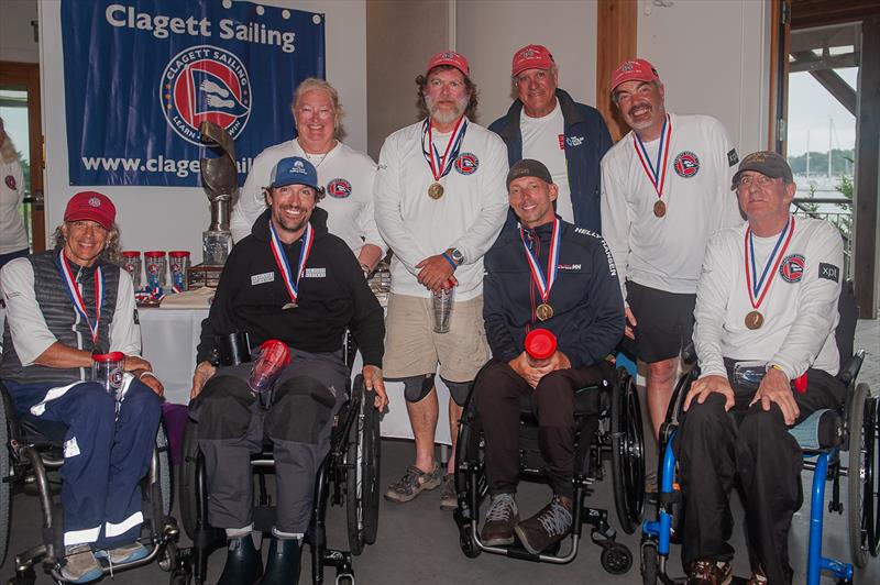 Martin 16 class podium finishers at the 22nd C. Thomas Clagett, Jr. Regatta - photo © Clagett Sailing - Andes Visual