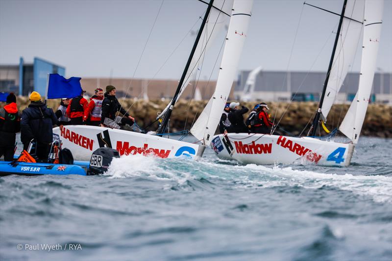 RYA Marlow Ropes Women's Match Racing Championship 2023 - photo © Paul Wyeth / www.pwpictures.com