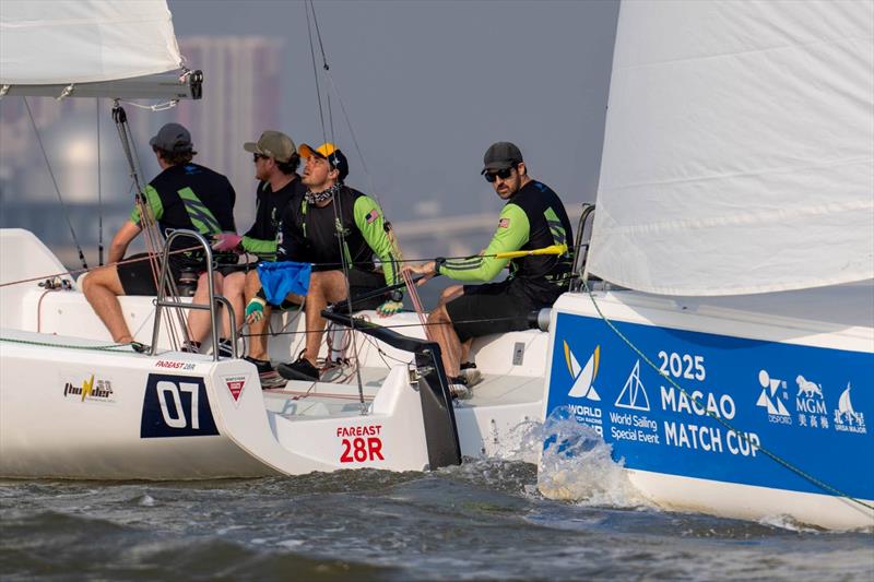 Chris Poole (USA), Riptide Racing - 2025 Macao Match Cup day 2 - photo © Ian Roman / WMRT